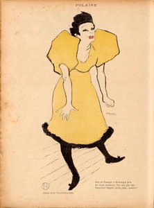 Polaire aus La Rire von Henri de Toulouse Lautrec